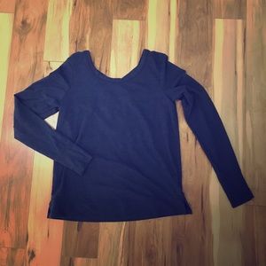Old Navy go dry blue top size M
